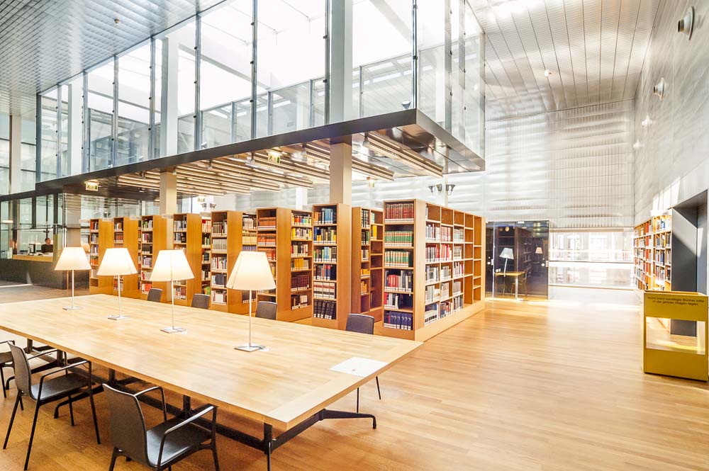 Niederösterreichische Landesbibliothek St. Pölten | Architekt Paul Katzberger