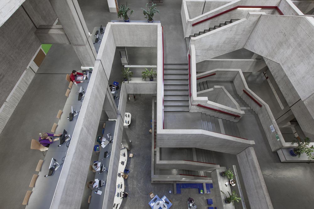 Universitätsbibliothek Ruhr-Universität Bochum | Architekt Bruno Lambart